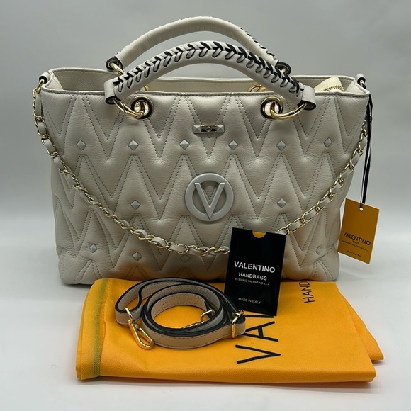 1712- Valentino By Mario Valentino Genuine Italian Leather used - Picture 4 of 12